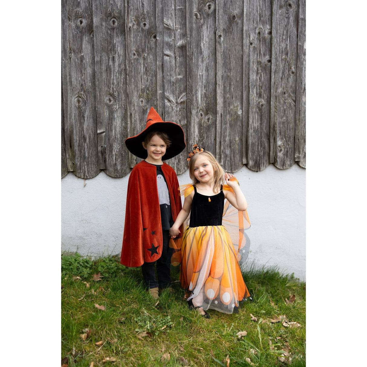 Great Pretenders Autum Embers Wizard Cape With Lue