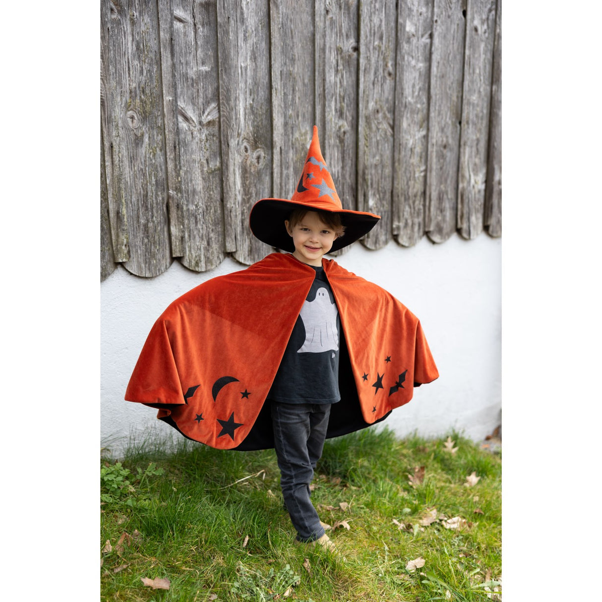Great Pretenders Autum Embers Wizard Cape With Lue