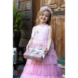 Great Pretenders Christmas Tree Kjole With Headband, Blush