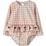 Lil'Atelier Misty Rose Nbffinley Ls Badedrakt Lil
