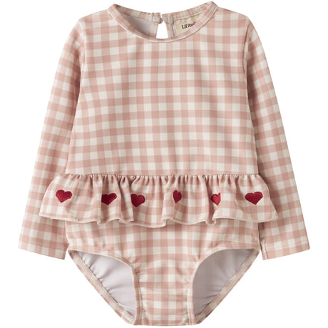 Lil'Atelier Misty Rose Nbffinley Ls Badedrakt Lil
