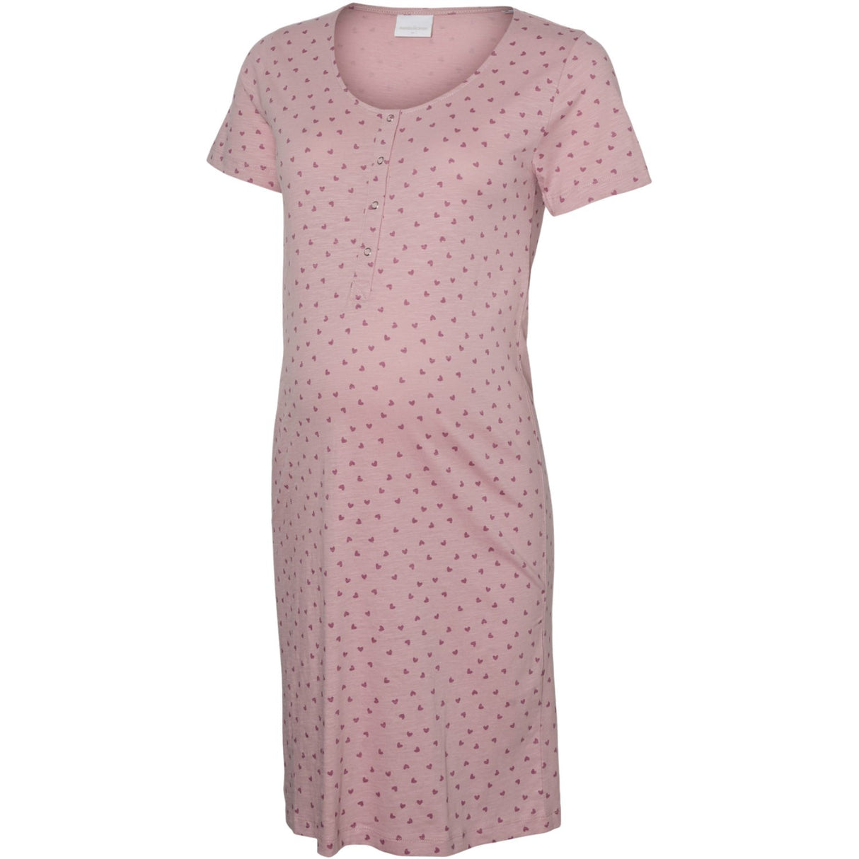 Mama;licious Zephyr Heather Rose Hearts Mlmira Aop Jrs Natkjole 2F A. E. Noos