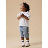 Name It Light Blue Denim Nmmben Loose Dnm Bermuda 8620-Bc Noos