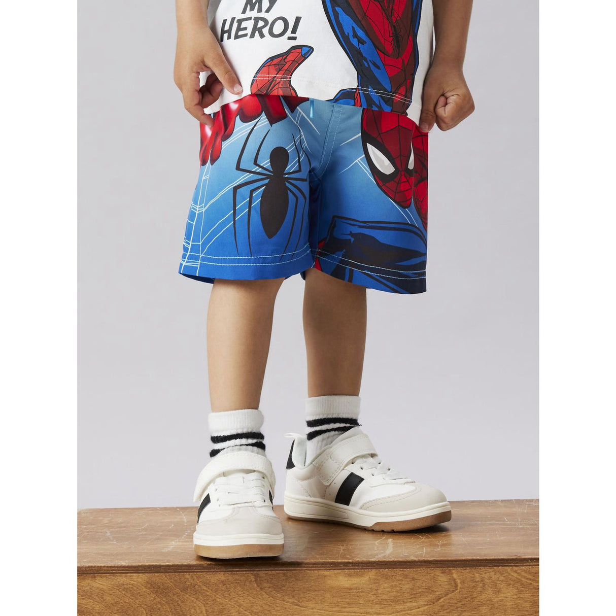 Name It Bluefish Nmmmalte Spider Long Swimshorts Mar