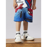 Name It Bluefish Nmmmalte Spider Long Swimshorts Mar