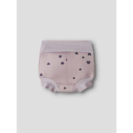 Name It Burnished Lilac Nmfzippa Swim Brief W Shield