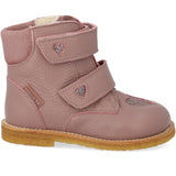 Angulus Faded Rose/Multi Glitter TEX Boot med glitrende glitterhjerter