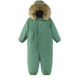 Reima Gotland Green Clay Reimatec Vinter Flydress