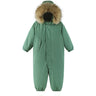 Reima Gotland Green Clay Reimatec Vinter Flydress