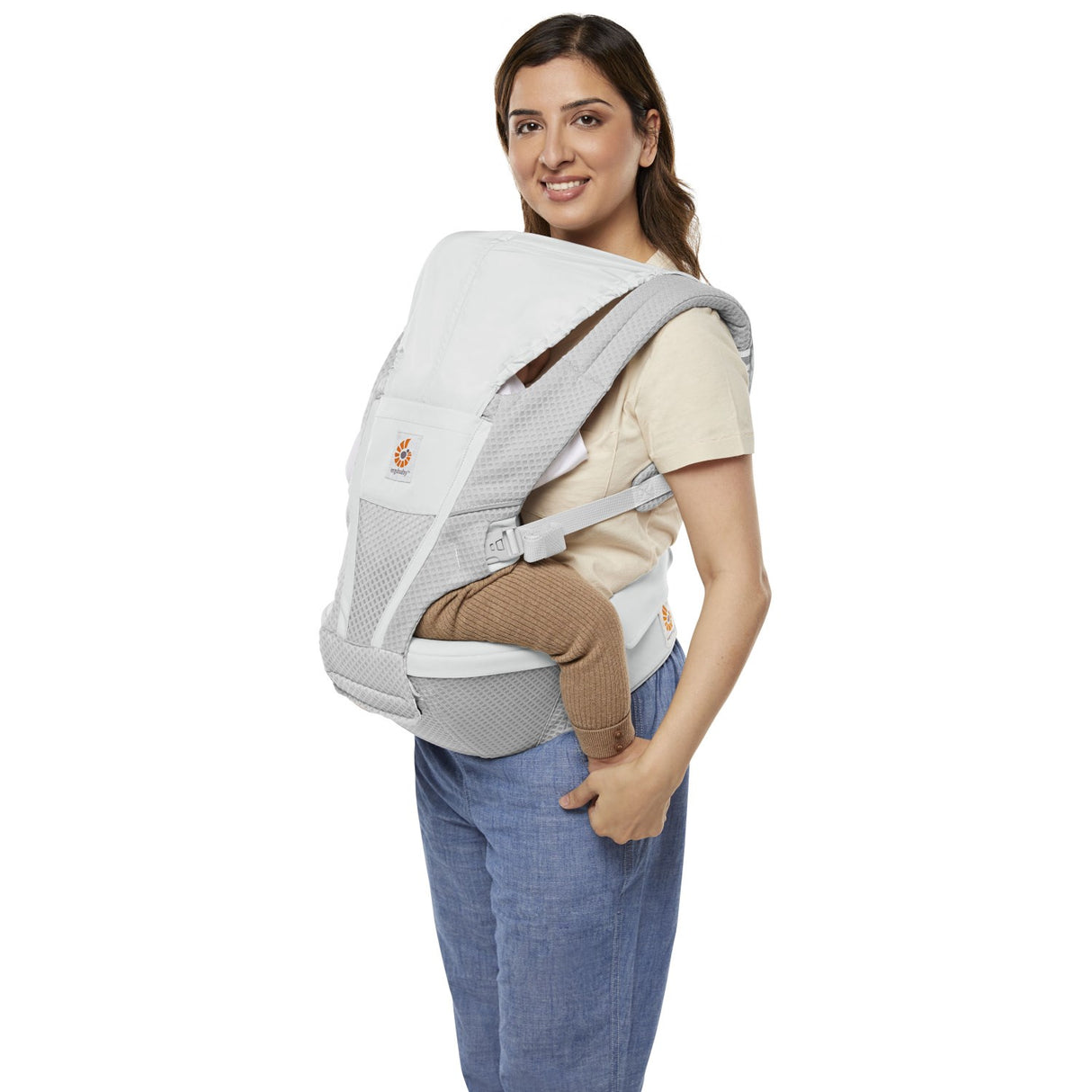 Ergobaby Pearl Grey Bæresele Hip Sete