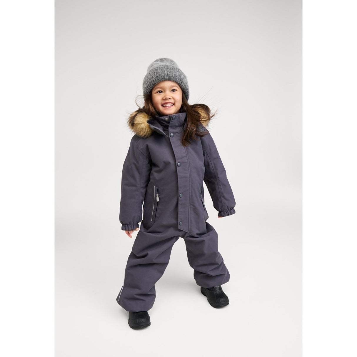 Reima Stavanger Soft Black Reimatec Vinter Flydress