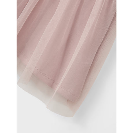 Name It Burnished Lilac Nmfkersti Sweat Kjole Unb