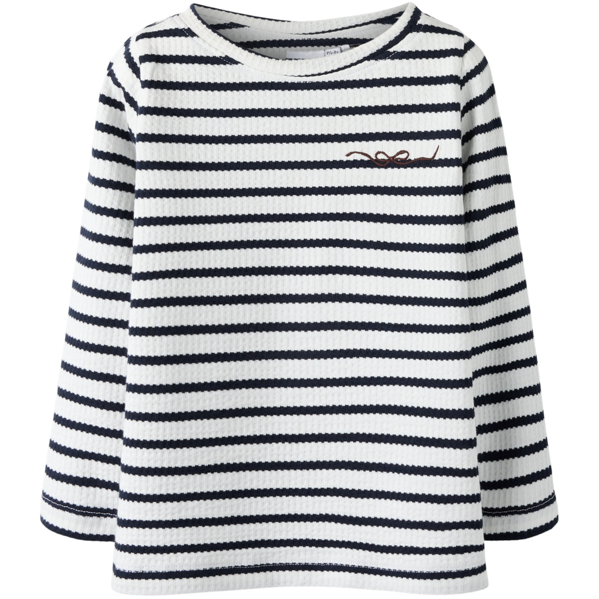 Name It Cloud Dancer Sky Captain Nmfkattie Ls Slim Topp