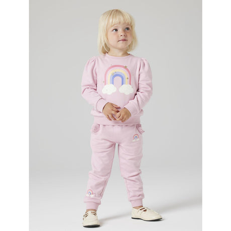 Name It Cameo Pink Nmflina Ls Swe Bru