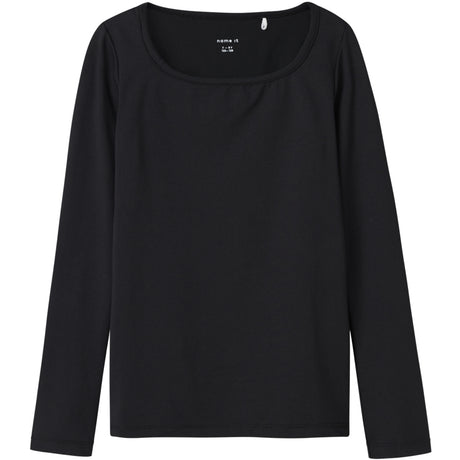 Name It Black Nkfkristel Xsl Ls Topp