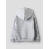 Name It Light Grey Melange Nkfkarlie Ls Rlx Swe Wh Bru