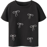 Name It Black Nkfluelle Ss Nreg Topp