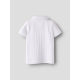 Name It Bright White Nmmfen Ss Polo