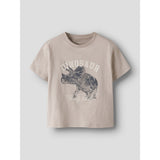 Name It Chateau Gray Nmmfeath Ss Nreg Topp Box