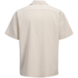 Jack & Jones Junior Moonbeam Jjglobal Waffle Resort Skjorte Ss Jnr