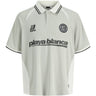 Jack & Jones Junior Vapor Blue Jcoclub Ribbed Football Polo Ss Jnr