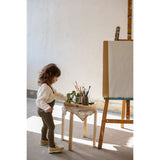 Silly Silas Seaweed Brown X Peanut Striped Special Footed Strømpebukser