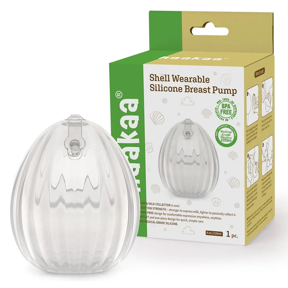 Haakaa Clear Shell Wearable Brest Pump 120ml
