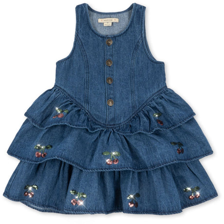 Konges Sløjd Denim Blue Elba Kjole Gots