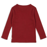 Konges Sløjd Red Dahlia Minnie Bluse Gots