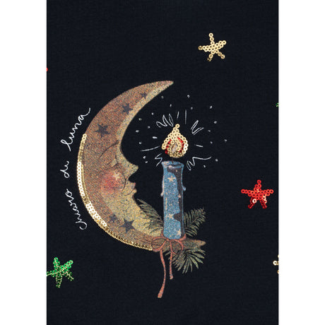 Konges Sløjd Dark Navy Loupy Lou Sweat Skjorte Ocs