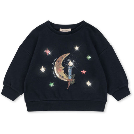 Konges Sløjd Dark Navy Loupy Lou Sweat Skjorte Ocs