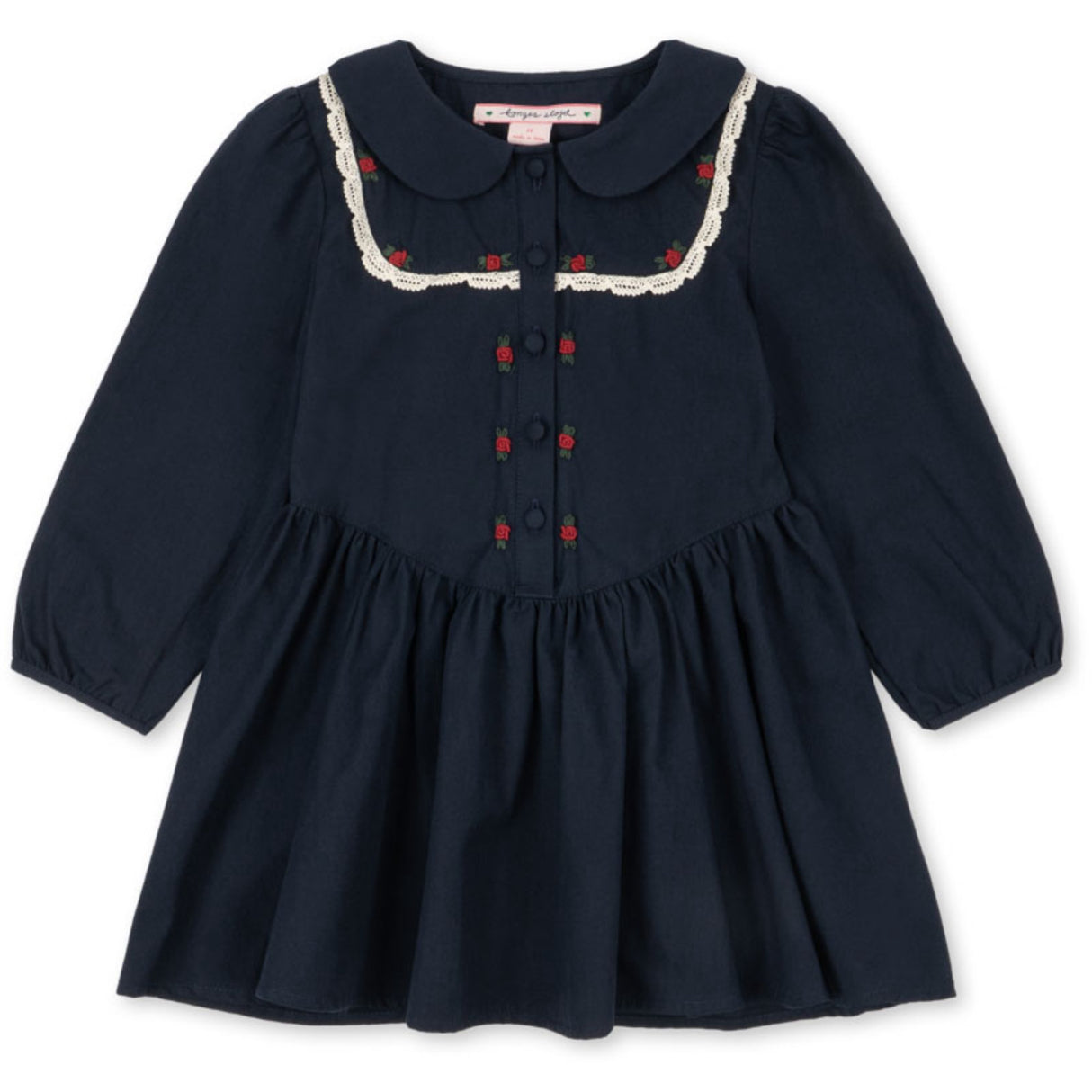 Konges Sløjd Dark Navy Emmy Kjole Gots