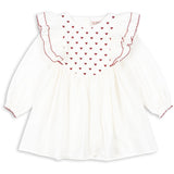 Konges Sløjd Pure White Coeur Kjole Gots