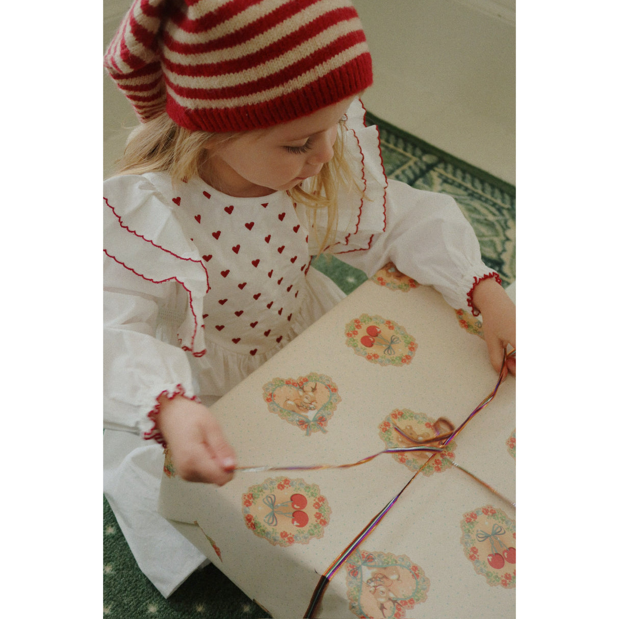 Konges Sløjd Pure White Coeur Kjole Gots