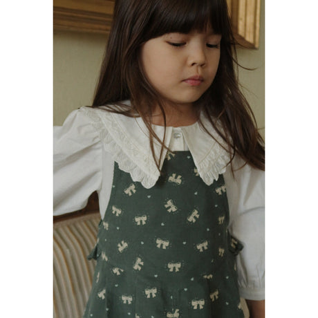 Konges Sløjd Optic White Coeur Halsbånd Skjorte Gots