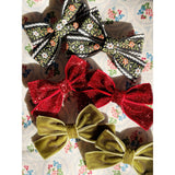Konges Sløjd Red/Green 6 Pakke Micki Bue Hair Clips