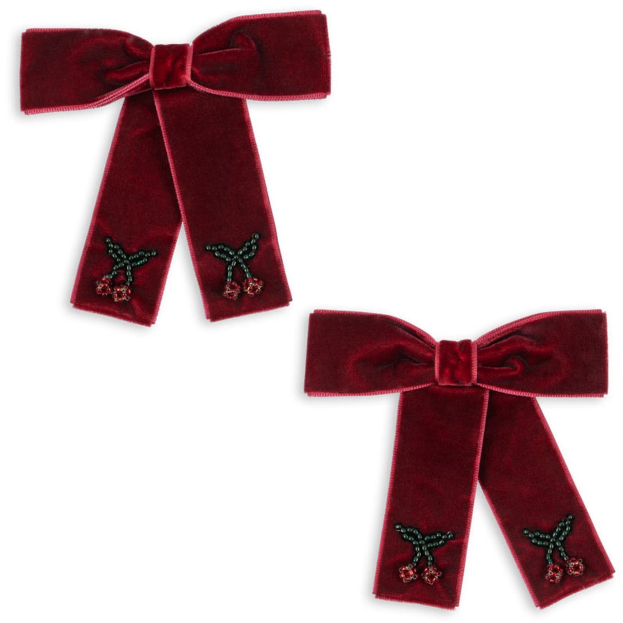 Konges Sløjd Rio Red 2 Pakke Juliette Bue Hair Clip