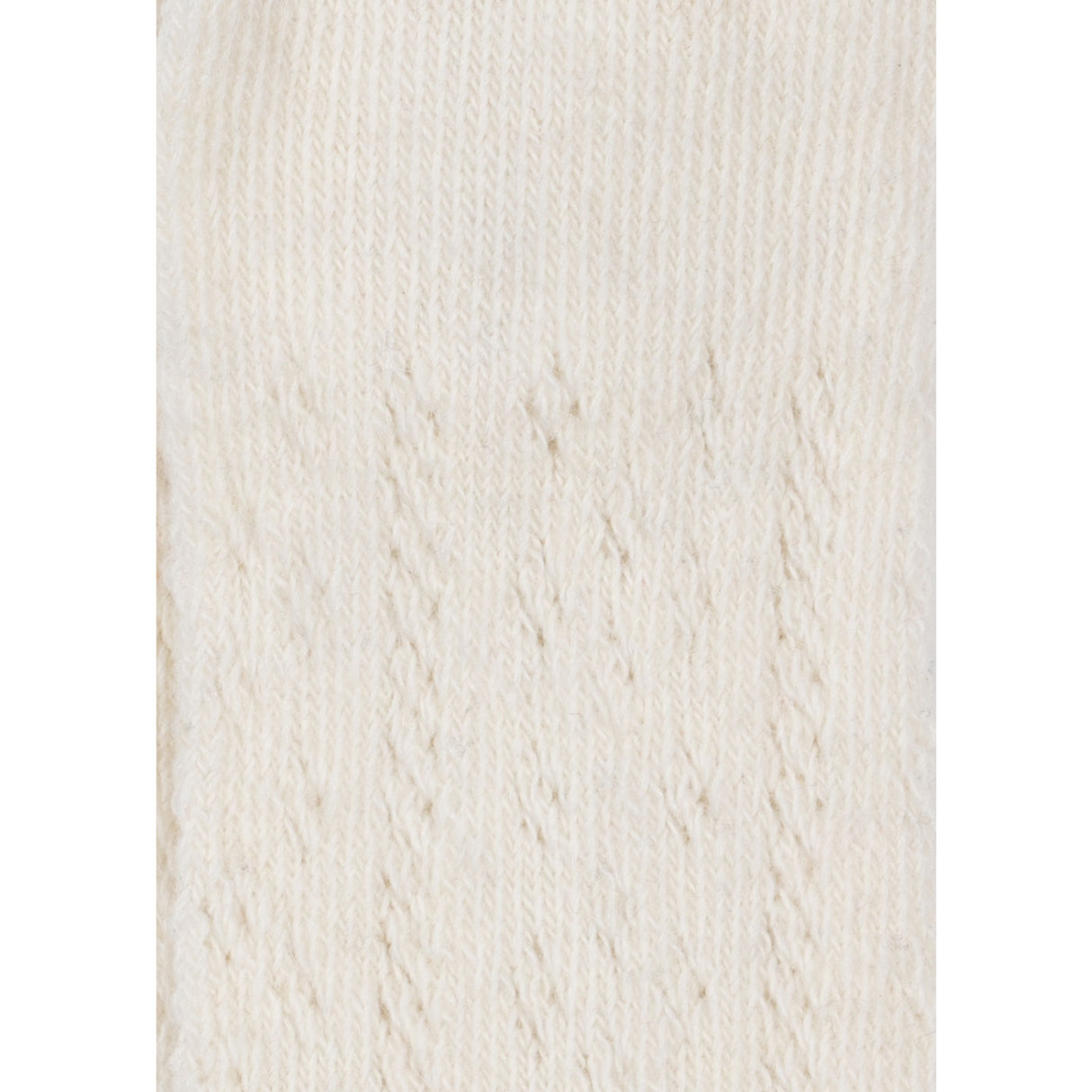 Konges Sløjd Off White Ull Pointelle Strømpebukser