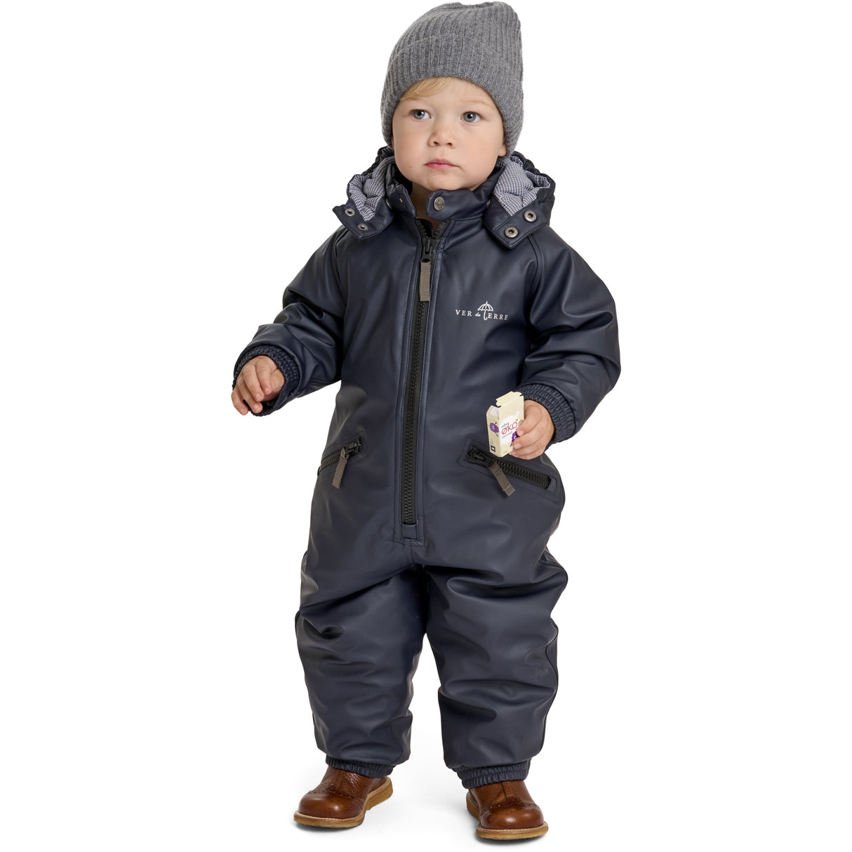 Ver de Terre Gummi Flyverdragt Navy