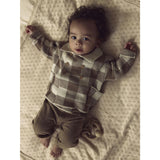 Lil'Atelier Sepia Tint Nbmrobo Ls Loose Strikk Card Lil