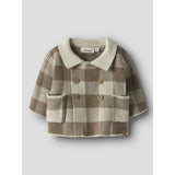 Lil'Atelier Sepia Tint Nbmrobo Ls Loose Strikk Card Lil