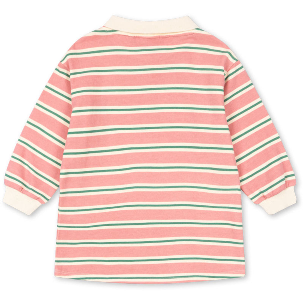Konges Sløjd Blush Bound Stripe Spotty Ls Kjole Gots