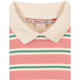 Konges Sløjd Blush Bound Stripe Spotty Ls Polo Gots