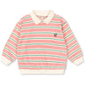 Konges Sløjd Blush Bound Stripe Spotty Ls Polo Gots