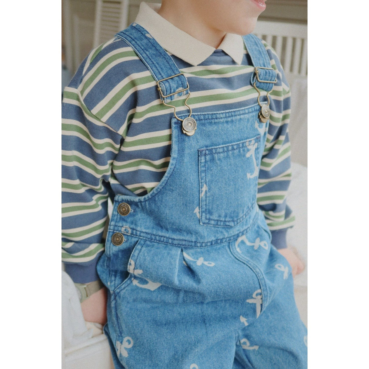 Konges Sløjd Spellbound Stripe Spotty Ls Polo Gots