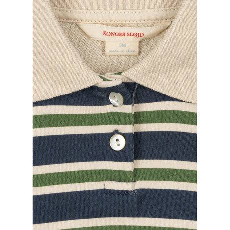 Konges Sløjd Spellbound Stripe Spotty Ls Romper Gots