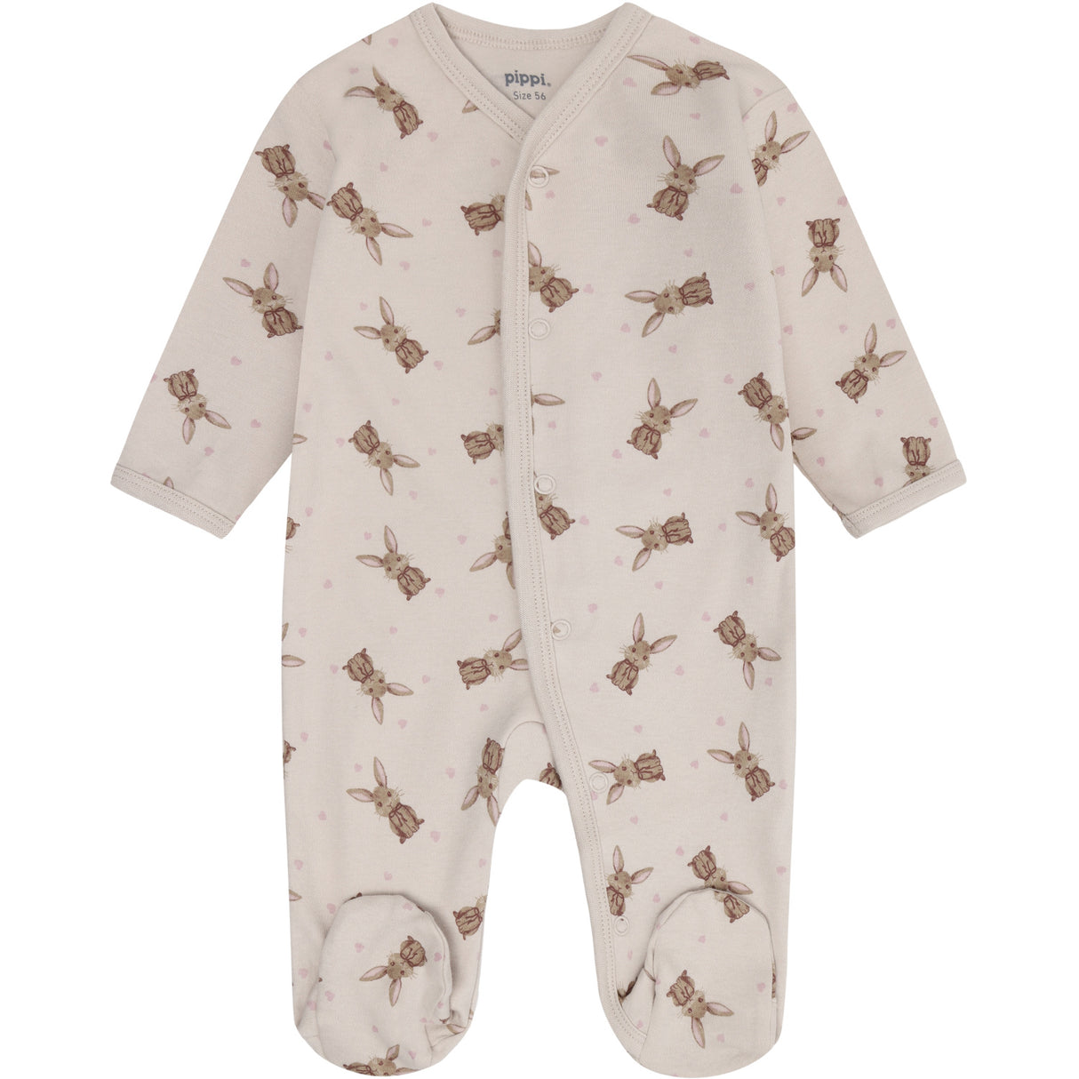 Pippi Violet Ice Natt Drakt W/F -Buttons 2-Pakning