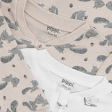 Pippi Rainy Day Natt Drakt -Zipper (2-Pack)