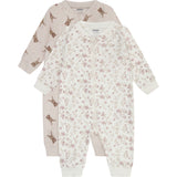 Pippi Violet Ice Natt Drakt -Zipper (2-Pack)