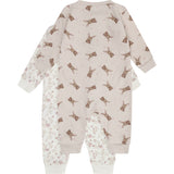 Pippi Violet Ice Natt Drakt -Zipper (2-Pack)